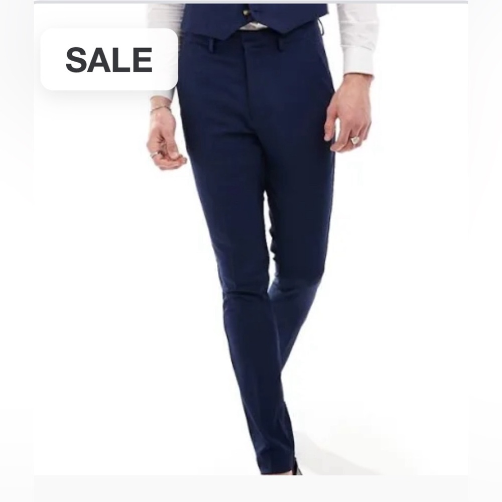 Men’s Navy Slacks 34”waist
